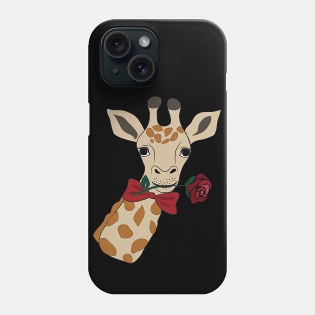 Giraffe Phone Case by dddesign