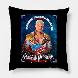 Cody Nightmare Rhodes Pillow