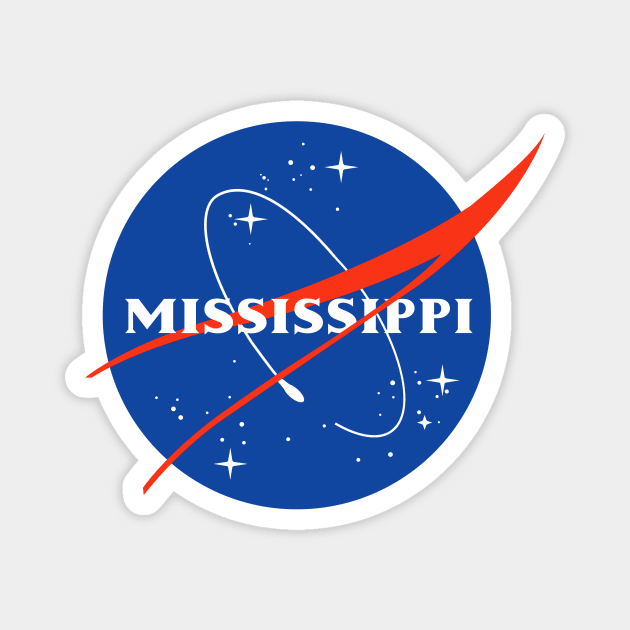 Mississippi Astronaut Magnet by kani