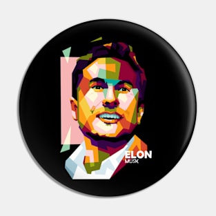 Pop Art Amazing Celebrity Pin