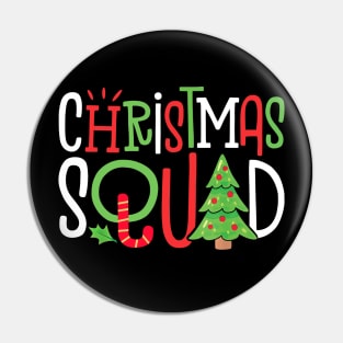 Christmas Squad Pin