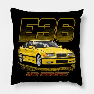 E36 M3 Coupe Pillow