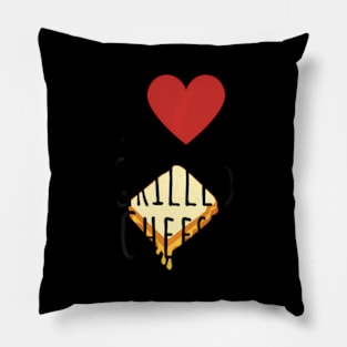 I Love Grilled Cheese Pillow