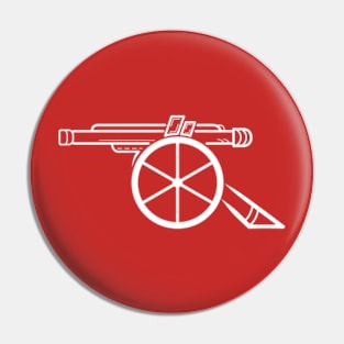 Arsenal Cannon Pin