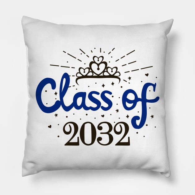 Class of 2032 Grow With Me Pillow by KsuAnn