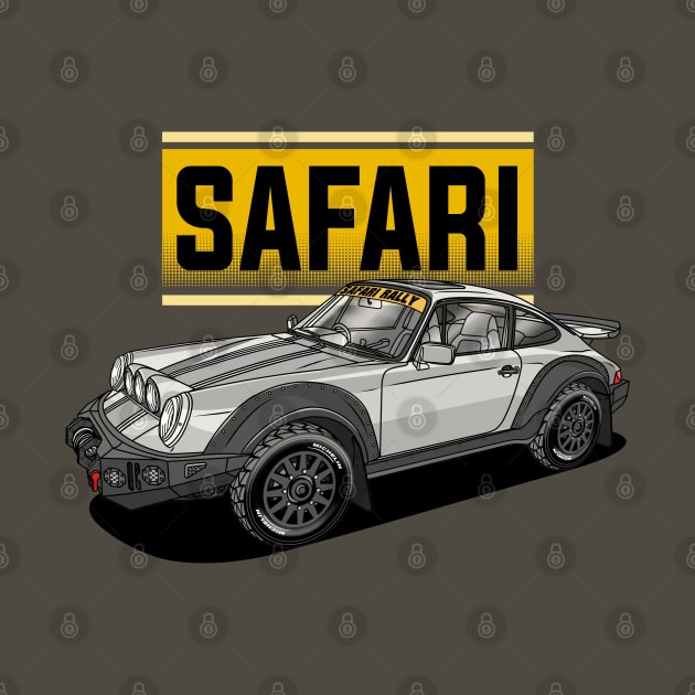 911 Safari Rally Sports Car by Guyvit