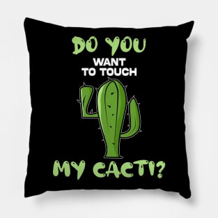 Cactus Quote Pillow