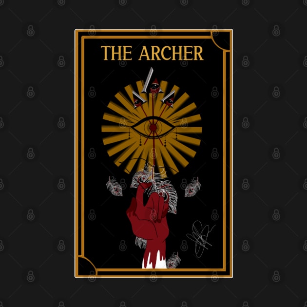 "The Archer" Tarot by Sacred The Threads