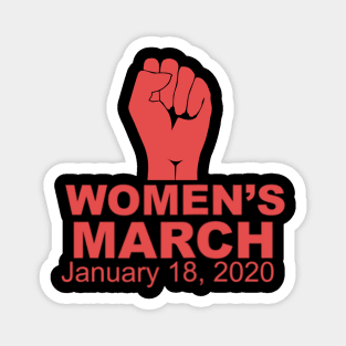 Resist Sister Women's March 2020 Magnet