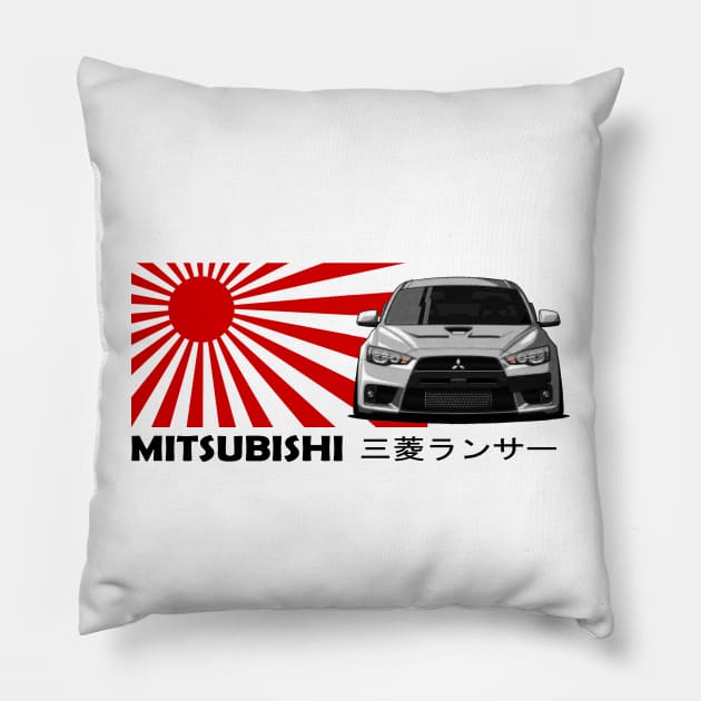 Mitsubishi Lancer EVO X, JDM Car Pillow by T-JD