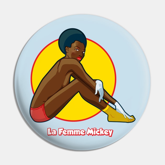 La Femme Mickey Pin by Staermose