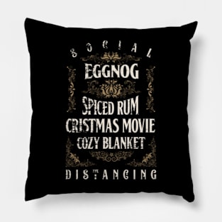 Introvert's christmas list Pillow