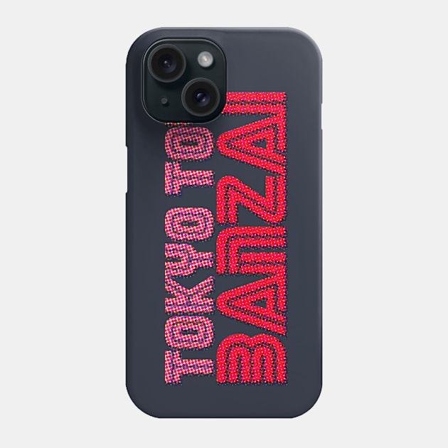 TOKYO TOY BANZAI "RETRO MAGAZINE" LOGO Phone Case by TOKYO TOY BASTARD TEE BODEGA