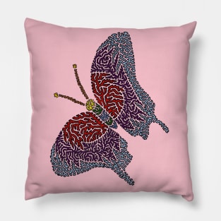 Spring Butterfly Pillow