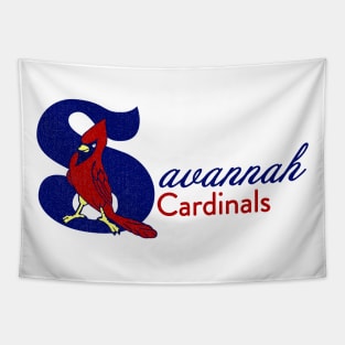 Defunct Savannah Cardinals Minor League Baseball 1985 Tapestry