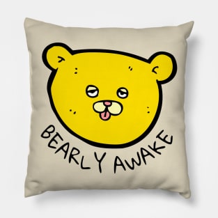 Bright Bearly Awake Pillow