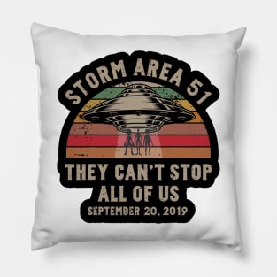 Storm area 51 Pillow