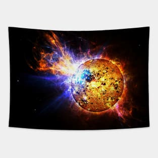 Pipsqueak Star Unleashes Monster Flare Tapestry