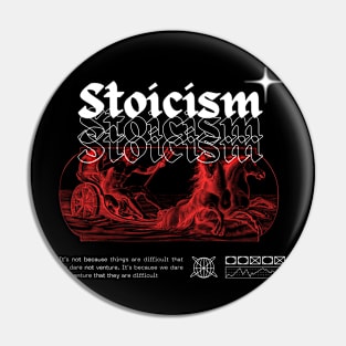 Aesthetic Stoicism Shirt Pin