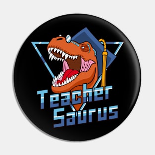 Teacher Saurus Pin