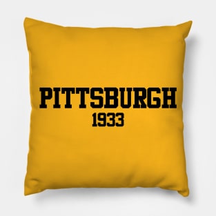 Pittsburgh 1933 Pillow