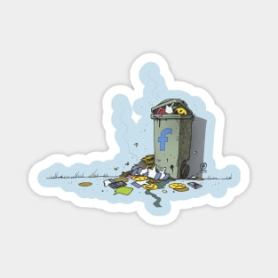 Landfill of anxieties Magnet