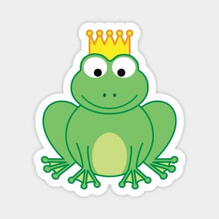 Frog Prince | by queenie's cards Magnet