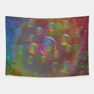 Bubble Clouds Tapestry