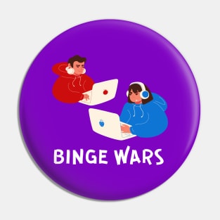 BINGE WARS Pin