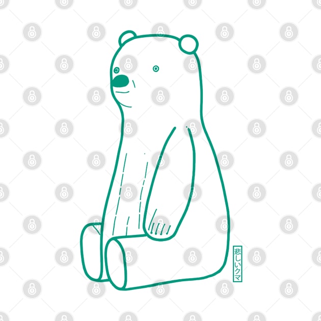 sad bear by bmron