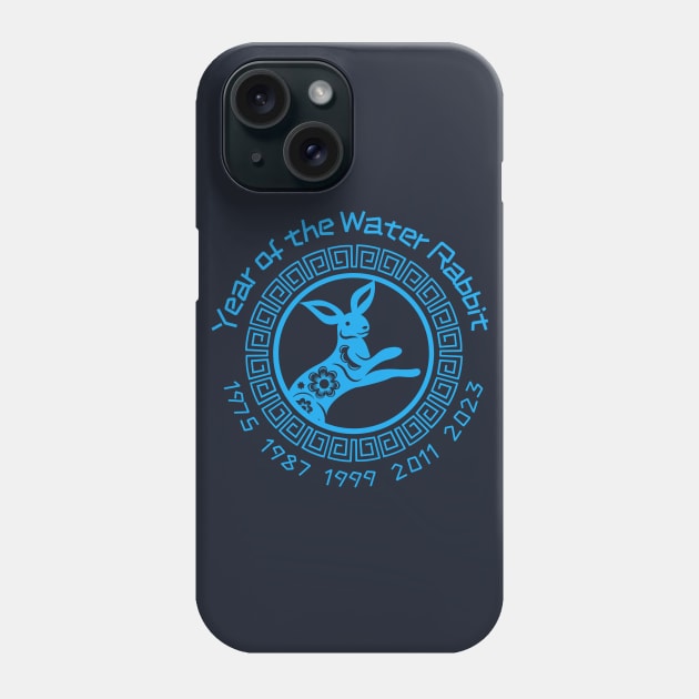 Year Of The Water Rabbit Phone Case by Souls.Print