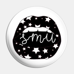 SMU Lips BW Pin