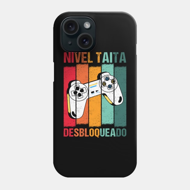 Divertida Futuro Taita Anuncio Embarazadas Para día del padre Phone Case by drag is art