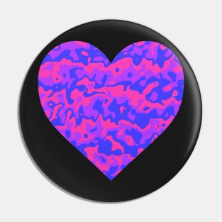 Dripping Bi Flag Colours Pin