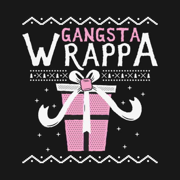 Christmas Gangsta Wrappa by CB Creative Images