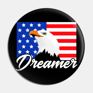 American Dreamer Pin