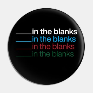 fill in the blanks Pin