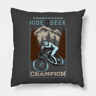 Big Foot Hide and Seek Champion Poster Pillow