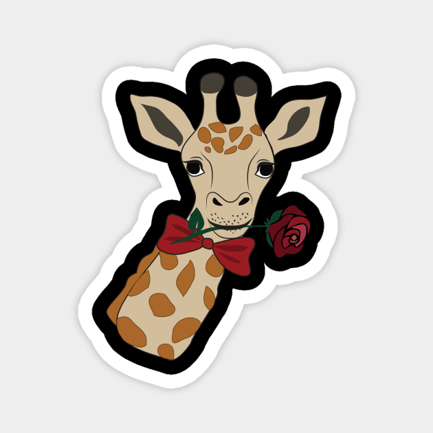 Giraffe Magnet by dddesign