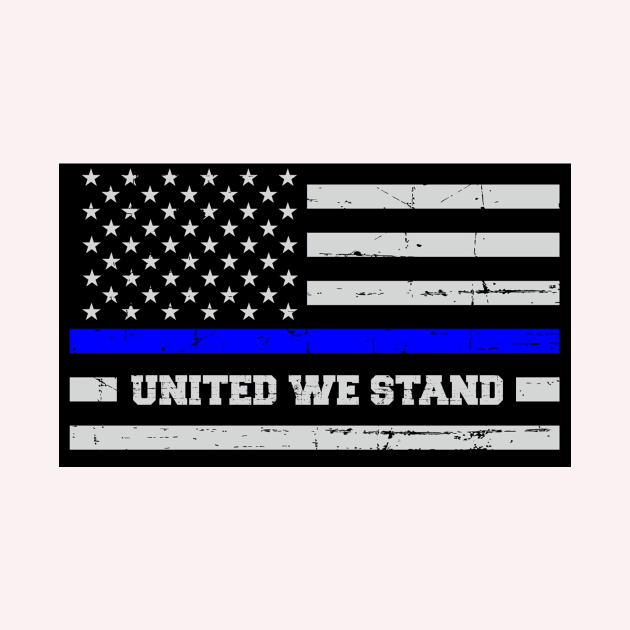 Thin Blue Line United We Stand by merkraht