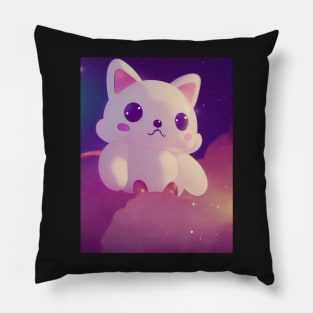 bee and puppycat 3d sad Pillow