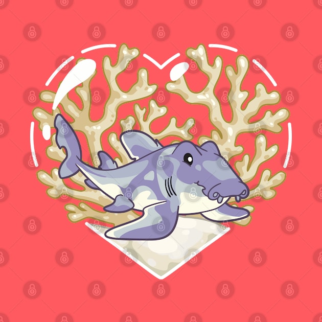 PRUNE, the Bullhead Shark by bytesizetreasure