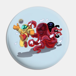 Deep Sea Ghosts Pin