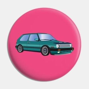 Retro Car Pin