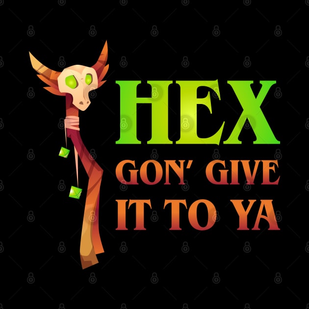 Hex Gon Give it To Ya Warlock by pixeptional