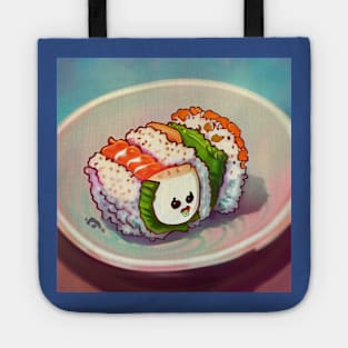 Kawaii Anime Sushi Tote