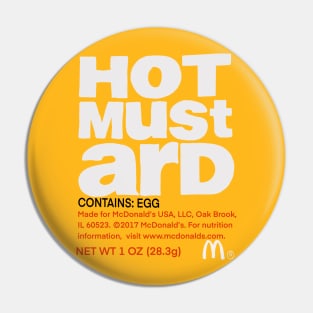 Hot Mustard Pin