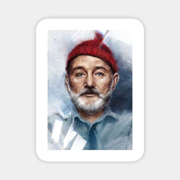 Steve Zissou Magnet by dmitryb1