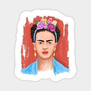 Denizko Art Frida Kahlo Magnet