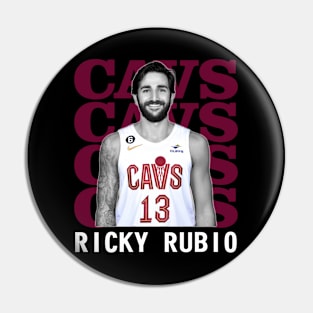 Cleveland Cavaliers Ricky Rubio 13 Pin